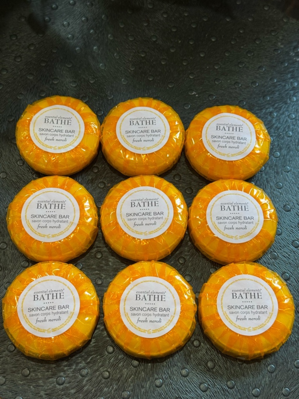 NEW & SEALED. - 9 bars Essential elements skincare bar 0.8 oz travel size #9059